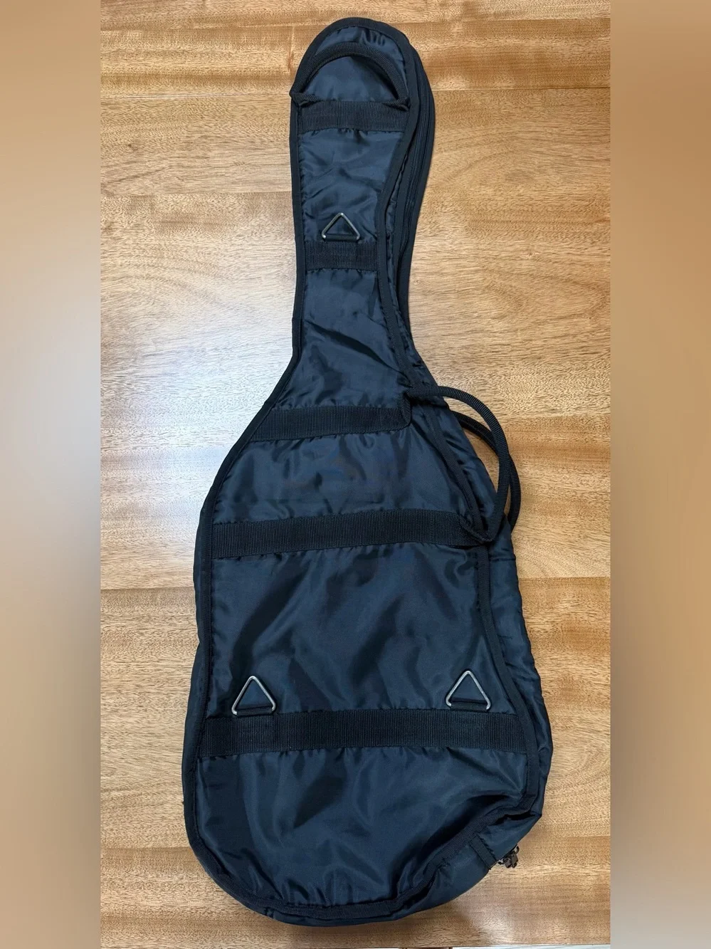 Black Padded Guitar Bag - Lightweight Carry Case